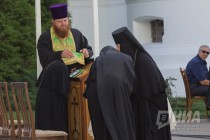 Патриарх Московский и всея Руси Кирилл также возглавил праздничную литургию в Серафимо-Дивеевском монастыре