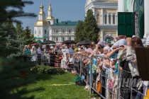 Патриарх Московский и всея Руси Кирилл также возглавил праздничную литургию в Серафимо-Дивеевском монастыре