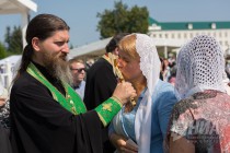 Патриарх Московский и всея Руси Кирилл также возглавил праздничную литургию в Серафимо-Дивеевском монастыре