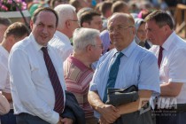 Патриарх Московский и всея Руси Кирилл освятил основание будущего собора в Саровской пустыни в Нижегородской области