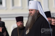 Патриарх Московский и всея Руси Кирилл освятил основание будущего собора в Саровской пустыни в Нижегородской области