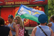 Празднование Дня Воздушно-десантных войск в Нижнем Новгороде.
