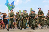 Празднование Дня Воздушно-десантных войск в Нижнем Новгороде.