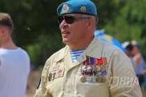 Празднование Дня Воздушно-десантных войск в Нижнем Новгороде.