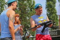 Празднование Дня Воздушно-десантных войск в Нижнем Новгороде.
