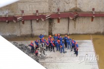 Проходческий щит Татьяна завершил прокладку первого тоннеля нижегородской станции метро Стрелка