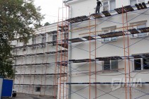 Отделка стен здания снаружи