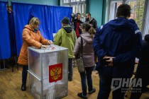 Голосование на выборах депутатов Государственной Думы РФ VII созыва и Законодательного собрания Нижегородской области VI созыва