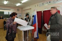 Голосование на выборах депутатов Государственной Думы РФ VII созыва и Законодательного собрания Нижегородской области VI созыва