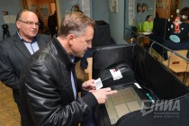 Андрей Тарасов принял участие в голосовании на выборах депутатов ГД РФ VII созыва и ЗС НО