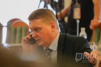 Перед началом несостоявшегося заседания Законодательного собрания Нижегородской области VI созыва