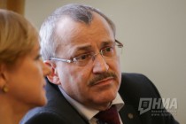 Перед началом несостоявшегося заседания Законодательного собрания Нижегородской области VI созыва