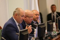 Евгений Лебедев, Валерий Шанцев и Александр Вайнберг (слева направо)