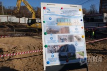 Выездное совещание по вопросам реконструкции коллектора на улице Горная в Нижнем Новгороде