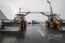 Запуск рабочего движения по дублеру Борского моста