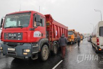 Запуск рабочего движения по дублеру Борского моста