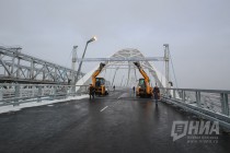 Запуск рабочего движения по дублеру Борского моста