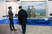 Открытие международной выставки Арт Россия-2016