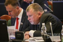 Депутаты Законодательного собрания Нижегородской области VI созыва Андрей Тарасов и Осокин Валерий (слева направо)