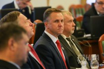 Депутаты Законодательного собрания Нижегородской области VI созыва Владимир Солдатенков, Андрей Тарасов и Осокин Валерий (слева направо)