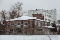 Территория речного порта Нижнего Новгорода