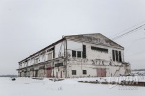 Территория речного порта Нижнего Новгорода