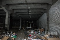 Территория речного порта Нижнего Новгорода