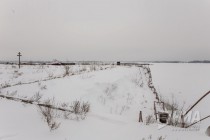 Территория речного порта Нижнего Новгорода