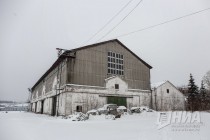 Территория речного порта Нижнего Новгорода