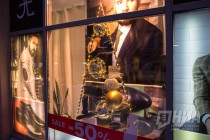 Новогоднее оформление центральных улиц и площадей города