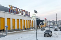 Новогоднее оформление центральных улиц и площадей города