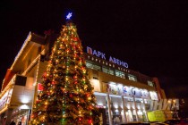 Новогоднее оформление центральных улиц и площадей города