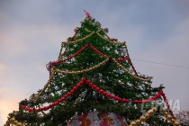 Главную новогоднюю елку установили и нарядили в Нижнем Новгороде