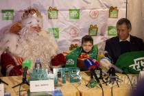 Дед Мороз из Великого Устюга открыл нижегородскую резиденцию в Кремле