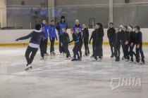 Российская фигуристка Ирина Слуцкая провела в Нижнем Новгороде мастер-классы