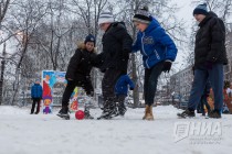 Открытие новогоднего городка на площади Горького в Нижнем Новгороде