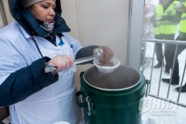 Открытие новогоднего городка на площади Горького в Нижнем Новгороде