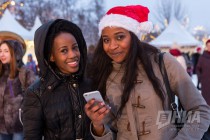 Открытие новогоднего городка на площади Горького в Нижнем Новгороде