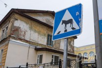Необычный дорожный знак появился на одной из улиц Нижнего Новгорода