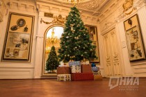 Горьковская елка в литературном музее Максима Горького