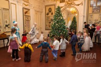 Горьковская елка в литературном музее Максима Горького