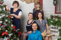 Новогодняя фотосессия сотрудников НИА Нижний Новгород