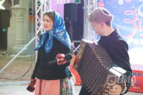 Открытие праздничной площадки Зимовка на Рождественской в Нижнем Новгороде