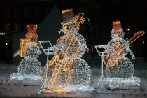 Открытие праздничной площадки Зимовка на Рождественской в Нижнем Новгороде