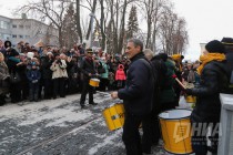 Более трех десятков барабанщиков из Германии выступили в Арсенале