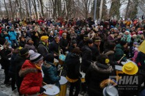 Более трех десятков барабанщиков из Германии выступили в Арсенале