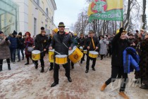 Более трех десятков барабанщиков из Германии выступили в Арсенале