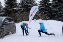 Благотворительный забег Рождественские мили проходит в Нижнем Новгороде