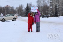 Благотворительный забег Рождественские мили проходит в Нижнем Новгороде