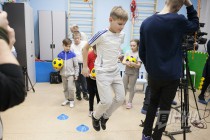 Мастер-класс олимпийской чемпионки по художественной гимнастике Анастасии Максимовой в рамках проекта Звездный Нижний